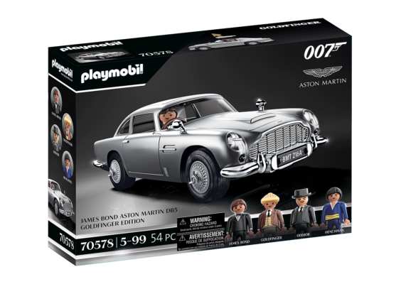 Playmobil James Bond Aston Martin Db Goldfinger Edition