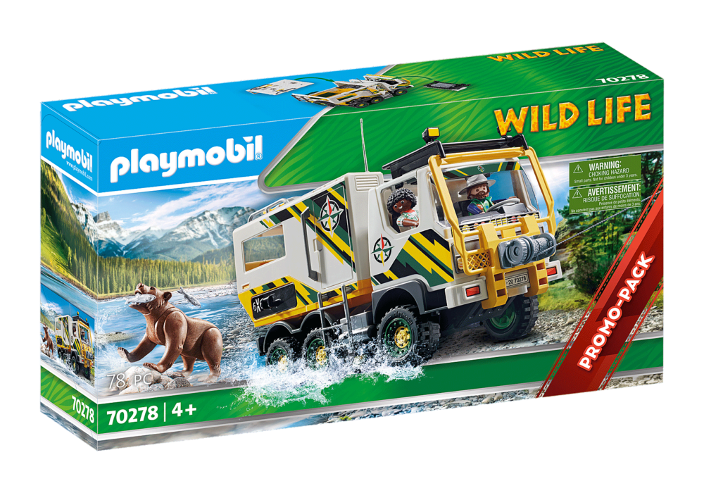 Alternative view of Playmobil 70278 Promo Packs Outdoor Expedition Truck เซ็ตโปรโมชั่น รถบรรทุกเดินทาง