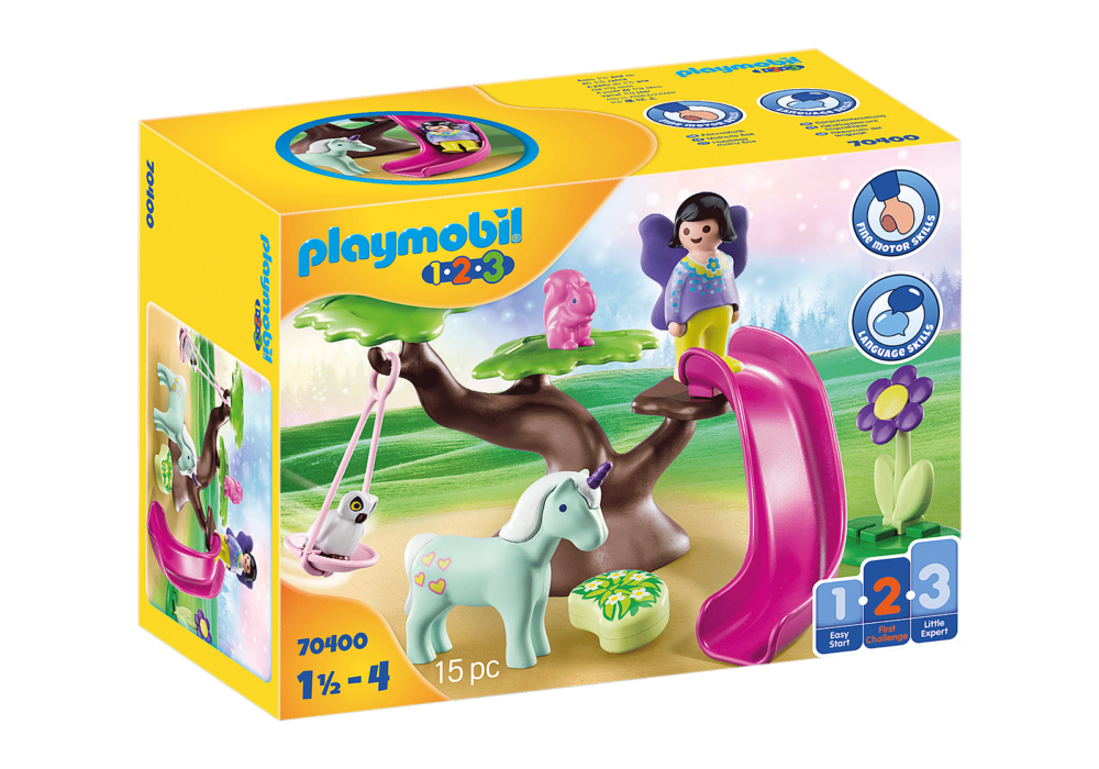 Alternative view of Playmobil 70400 1.2.3 Fairy Playground 123 สนามเด็กเล่นของนางฟ้า