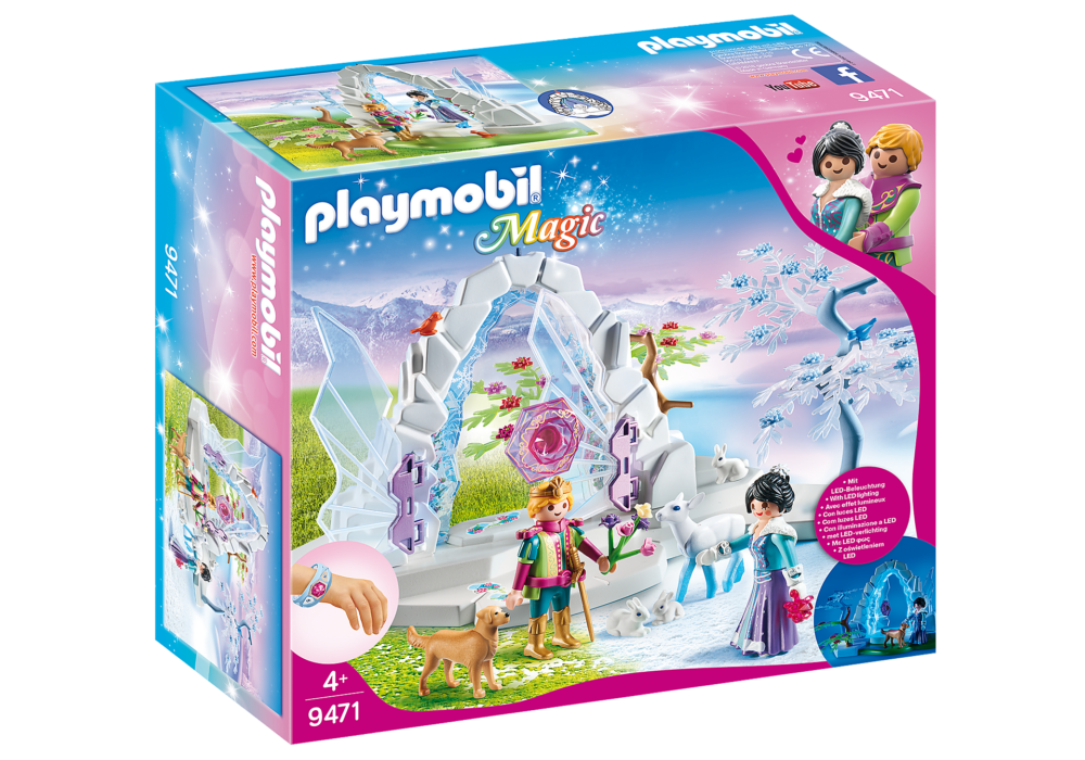 Alternative view of Playmobil 9471 Magic Crystal Gate to the Winter World เมจิค รั้วคริสตัลดินแดนหิมะ