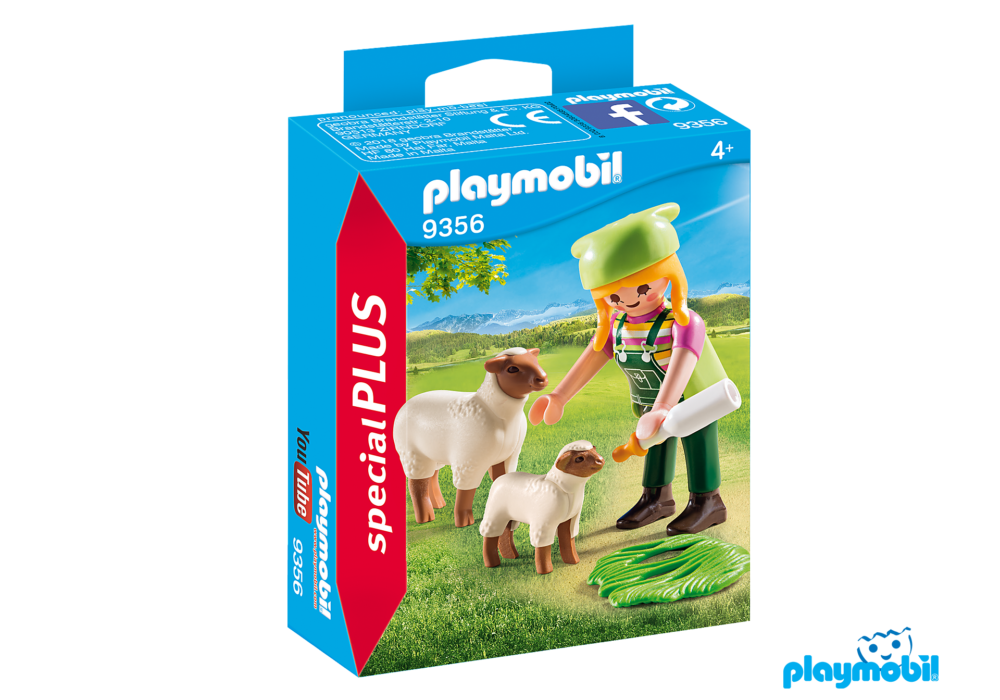 Alternative view of Playmobil 9356 Specials Plus Farmer with Sheep สเปเชียลพลัส ชาวนา และแกะน้อย