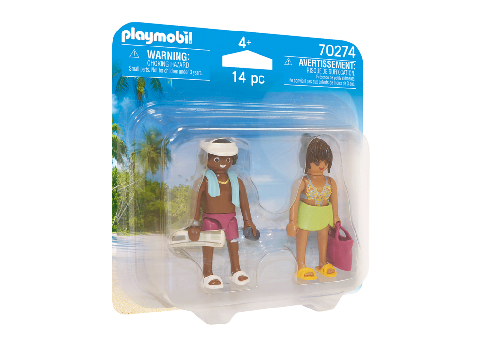 Alternative view of Playmobil 70274 Duo Packs Vacation Couple ดูโอ้ คู่รักพักร้อน