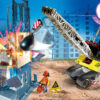 Playmobil 70442 Construction Cable Excavator with Building Section ชุดก่อสร้าง เครนรื้อถอน