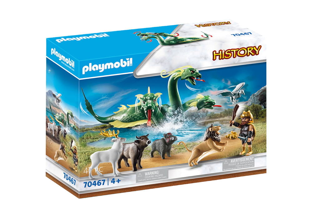 Alternative view of Playmobil 70467 Greek god Hercules' Twelve Labours เทพกรีก เฮอร์คิวลิสกับ 12 ภารกิจ