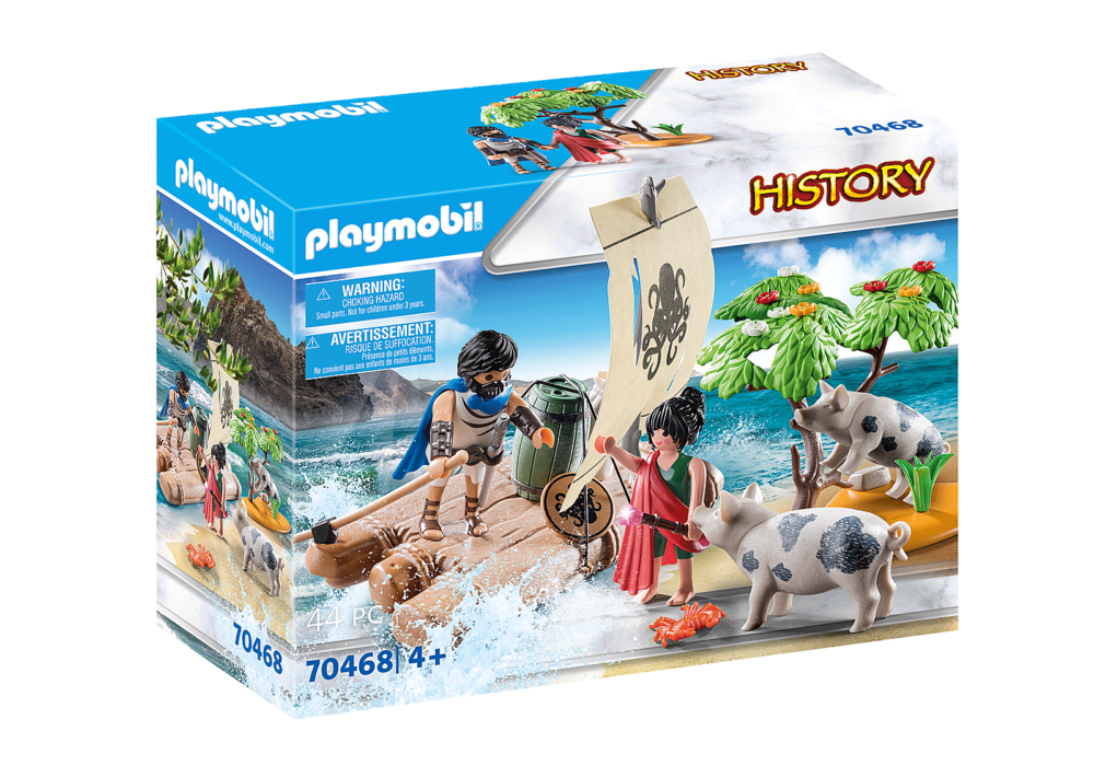 Alternative view of Playmobil 70468 Greek god Ulysses and Circe เทพกรีก โอดิสซูสและเซอร์ซี