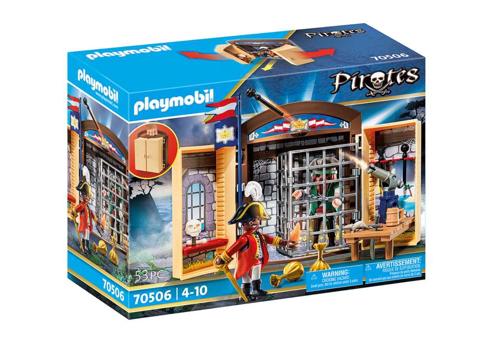 Alternative view of Playmobil 70506 Pirate Adventure Play Box เพลย์บ๊อกซ์ โจรสลัดผจญภัย