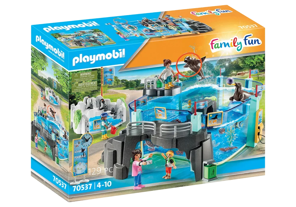 Alternative view of Playmobil 70537 Exclusive Day at the Aquarium เอ็กซ์คลูซีฟ พิพิธภัณฑ์สัตว์น้ำ