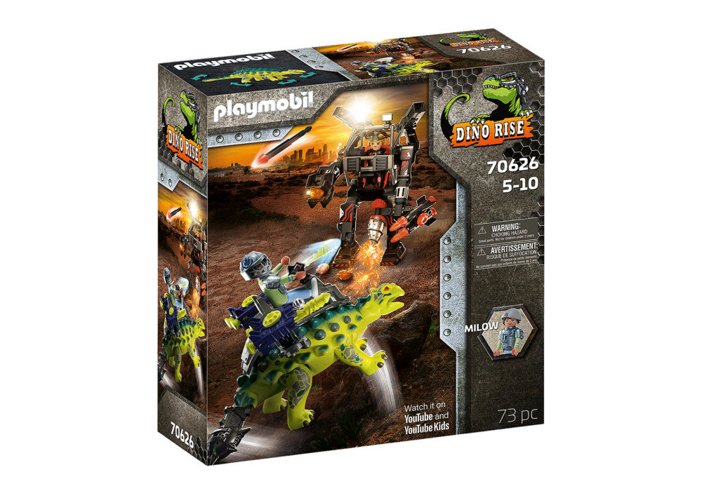 Alternative view of Playmobil 70626 Saichania: Invasion of the Robot ไดโน ไรซ์ ไซคาเนีย : การบุกรุกของหุ่นยนต์