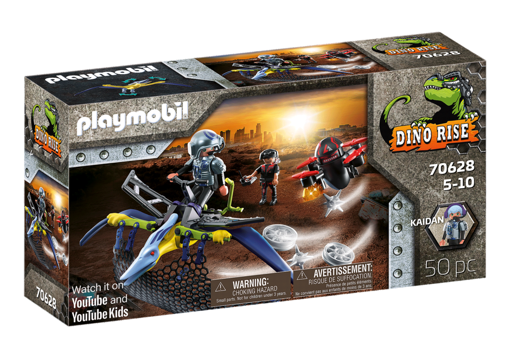 Alternative view of Playmobil 70628 Pteranodon: Drone Strike ไดโน ไรซ์ ทิแรโนดอน: โดรนจู่โจม
