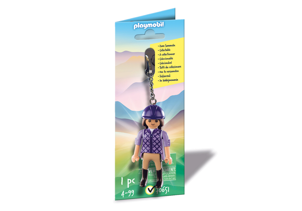 Alternative view of Playmobil 70651 Keychain Horse Rider พวงกุญแจ นักกีฬาขี่ม้า 2022