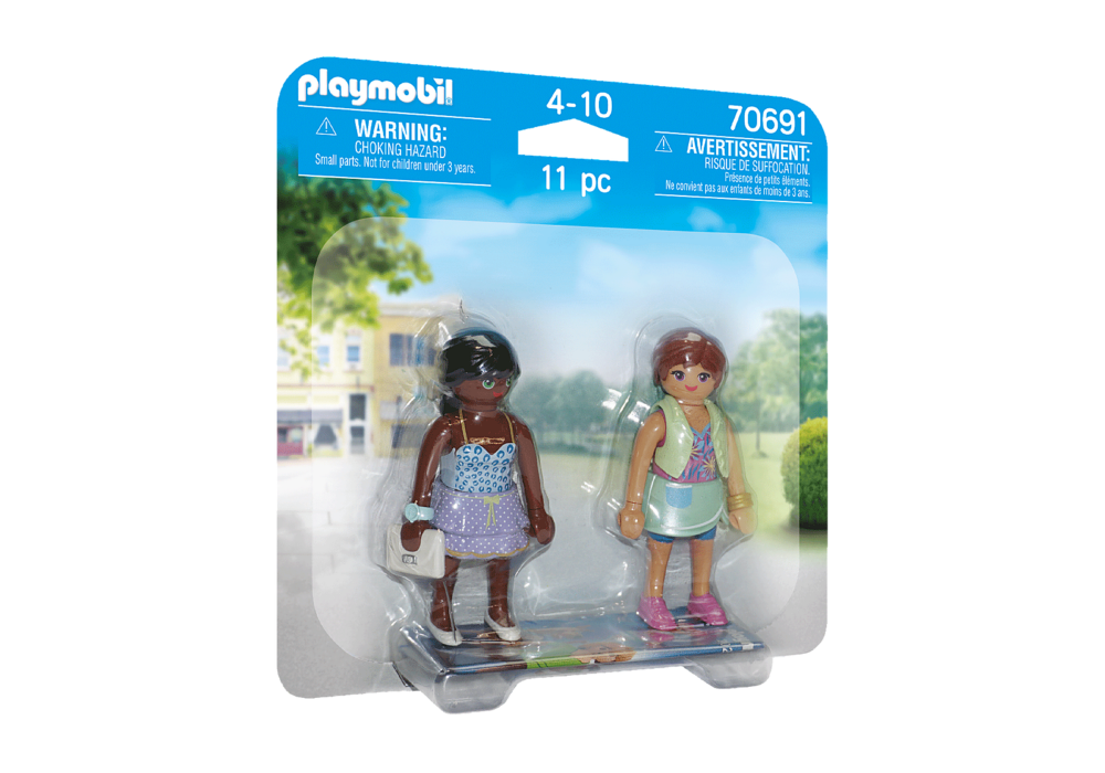 Alternative view of Playmobil 70691 Duo Pack Shoppers ดูโอ้ สาวนักช้อปปิ้ง