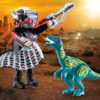 Playmobil 70693 Duo Pack Velociraptor with Dino Catcher ดูโอ้ เวโลซิแรปเตอร์กับนักล่าไดโนเสาร์