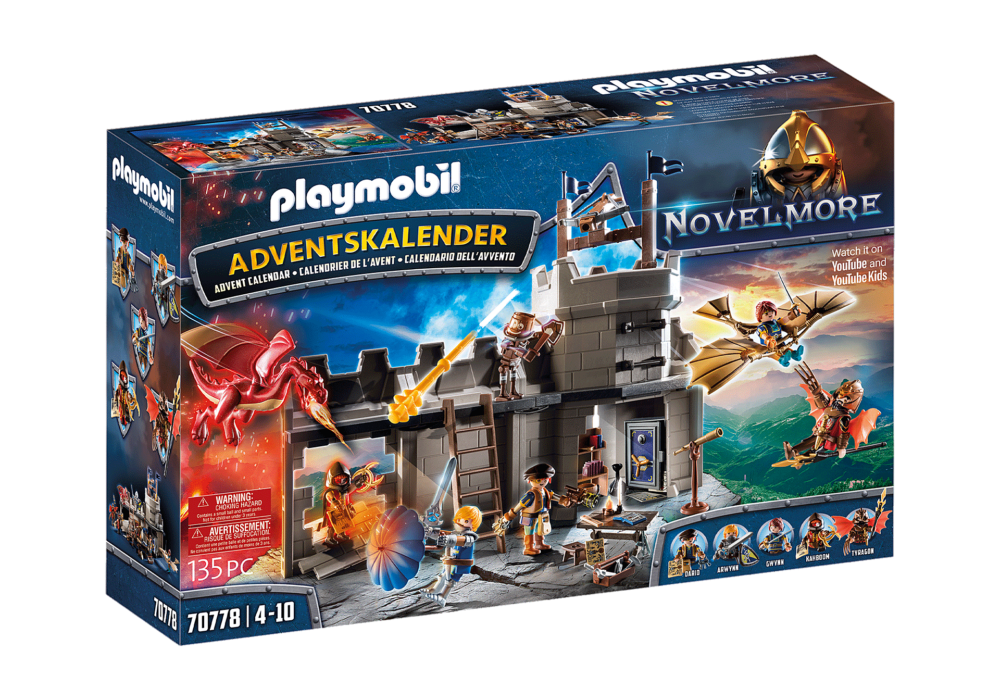 Alternative view of Playmobil 70778 Advent Calendar Novelmore 2021 แอดเว้นท์ โนเวลมอร์ 2021