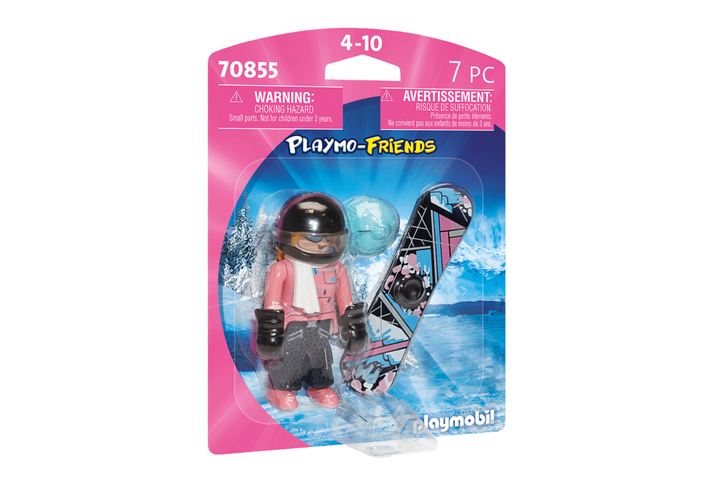 Alternative view of Playmobil 70855 Playmo friends Snowboarder เฟรนด์ นักเล่นสโนว์บอร์ด