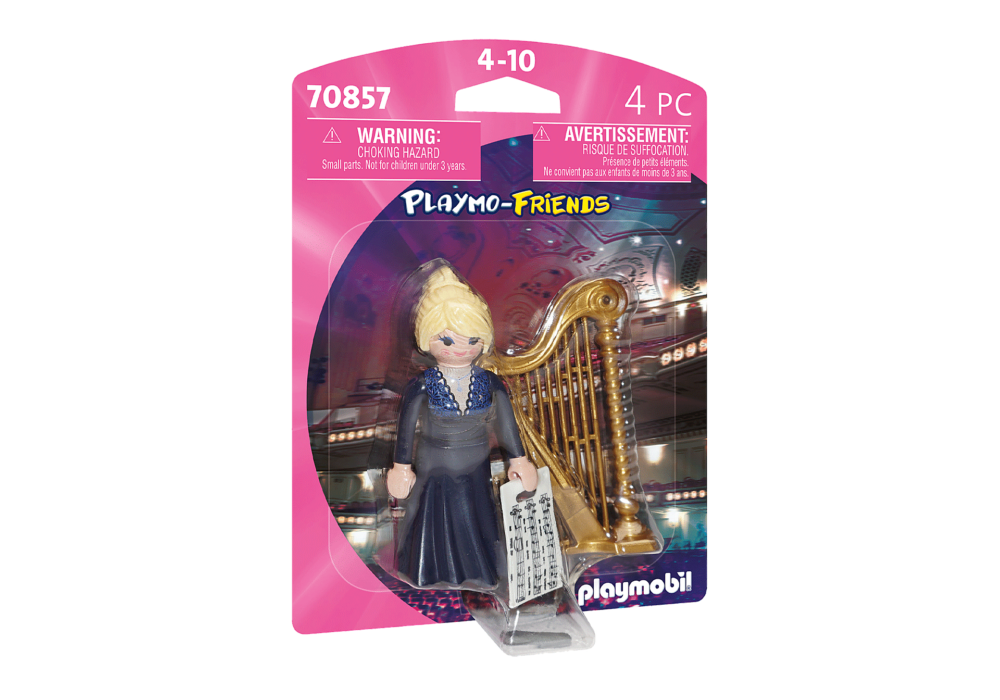 Alternative view of Playmobil 70857 Playmo friends Harpist เฟรนด์ นักเล่นพิณใหญ่