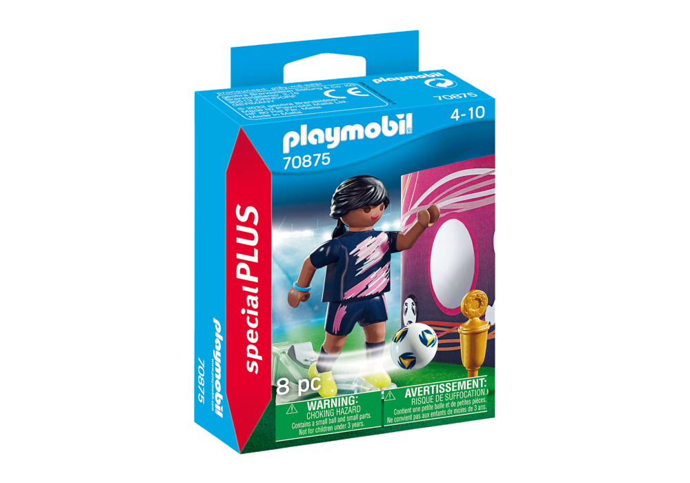 Alternative view of Playmobil 70875 Special Plus Soccer Player with Goal สเปเชียล นักฟุตบอลพร้อมโกล