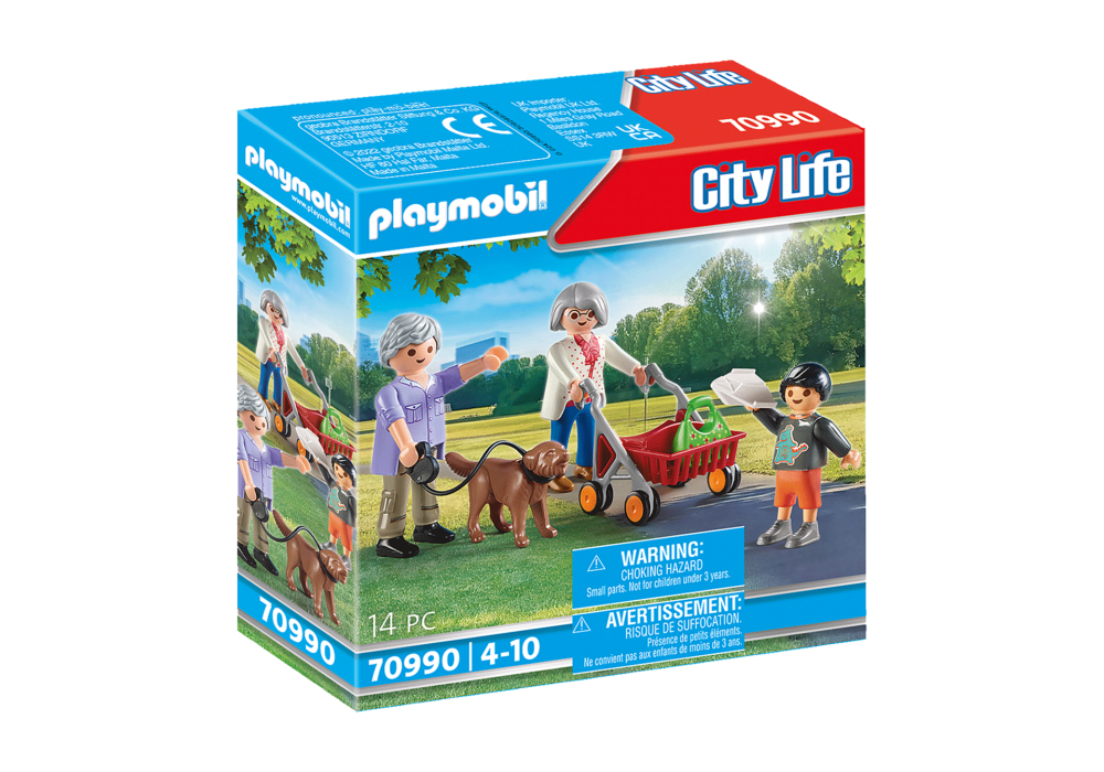 Alternative view of Playmobil 70990 ModernHouse Grandparents with Child โมเดิร์นเฮ้าส์ ปู่ย่ากับหลาน