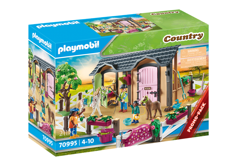 Alternative view of Playmobil 70995 Horse Farm Horseback Riding Lessons ฟาร์มม้า บทเรียนการขี่ม้า