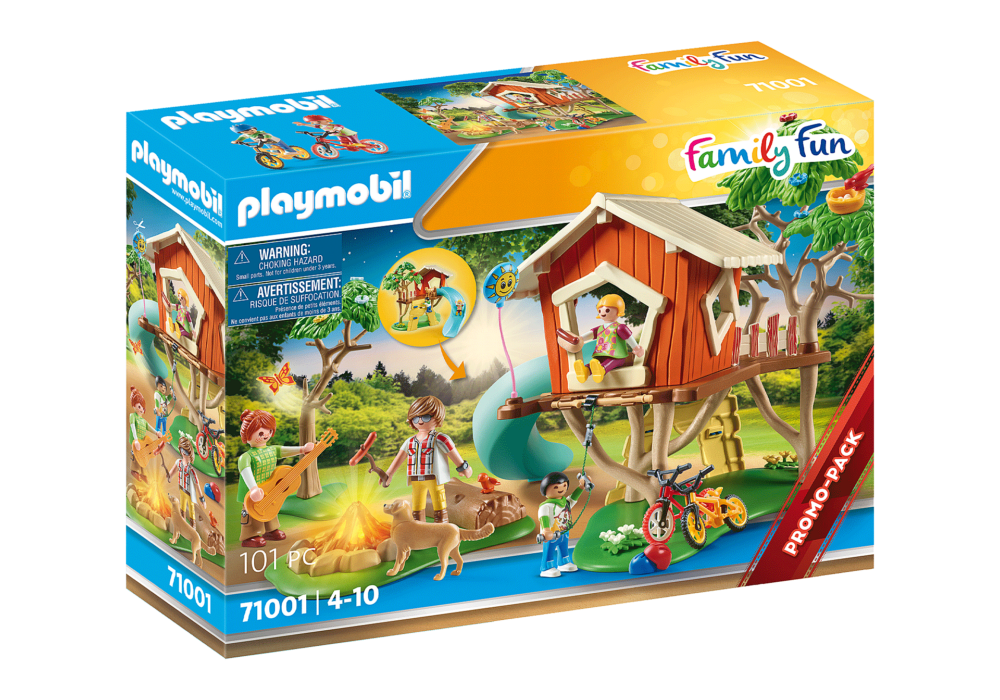 Alternative view of Playmobil 71001 Promo Pack Adventure Treehouse with Slide โปรโมแพ็ค บ้านต้นไม้ผจญภัยพร้อมสไลด์