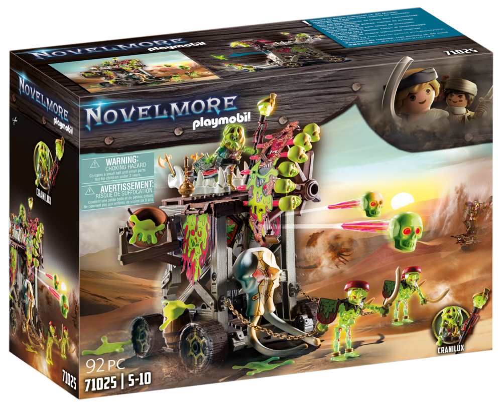 Alternative view of Playmobil 71025 Sal'ahari Sands Thunder Throne โนเวลมอร์ ซาลาฮาริ แซนด์ - บัลลังก์สายฟ้า