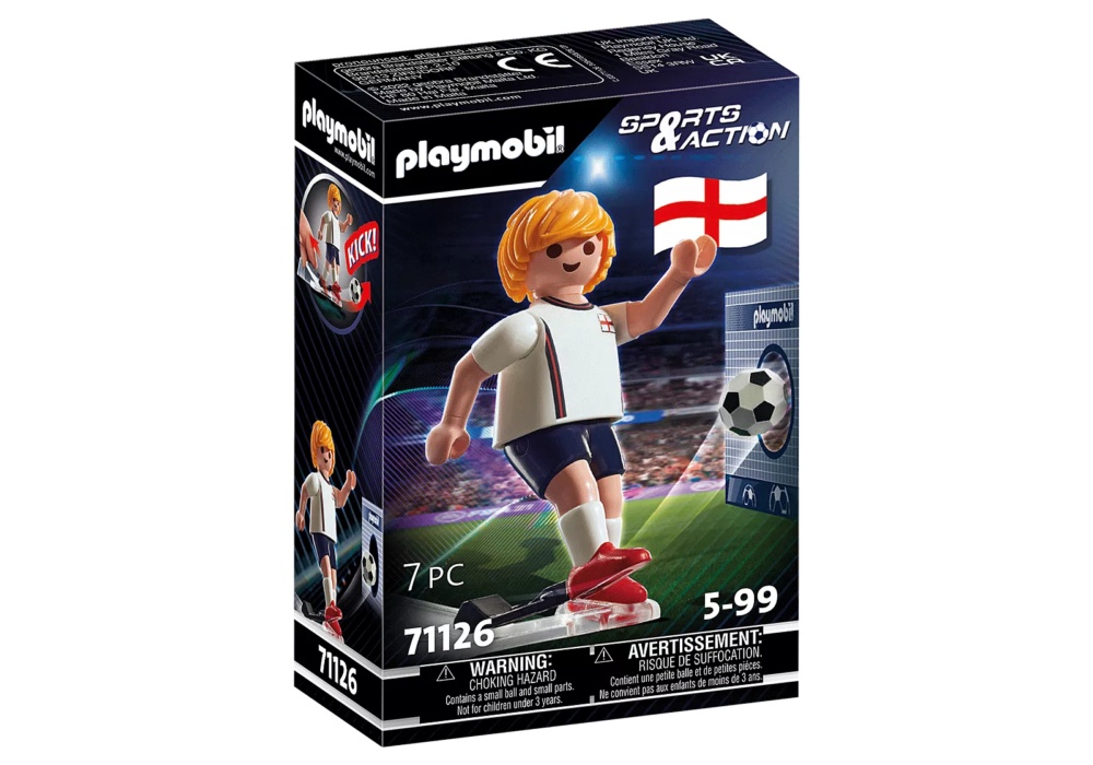 Alternative view of Playmobil 71126 Soccer Player - England นักฟุตบอล อังกฤษ