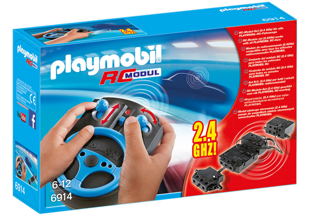 Alternative view of Playmobil 6914 Motor&Rc Remote Control Set 2.4GHz มอร์เตอร์อาร์ซี เซ็ตอาร์ซีบังคับรถ