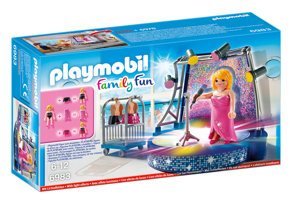 Alternative view of Playmobil 6983 Family Fun Singer with Stage แฟมิลี่ฟัน เวทีนักร้อง