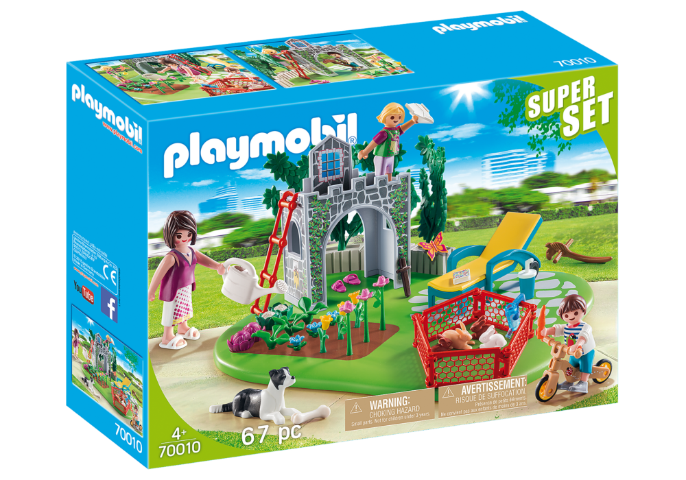 Alternative view of Playmobil 70010 SuperSet Family Garden ซุปเปอร์เซ็ต สนามเด็กเล่นในสวน