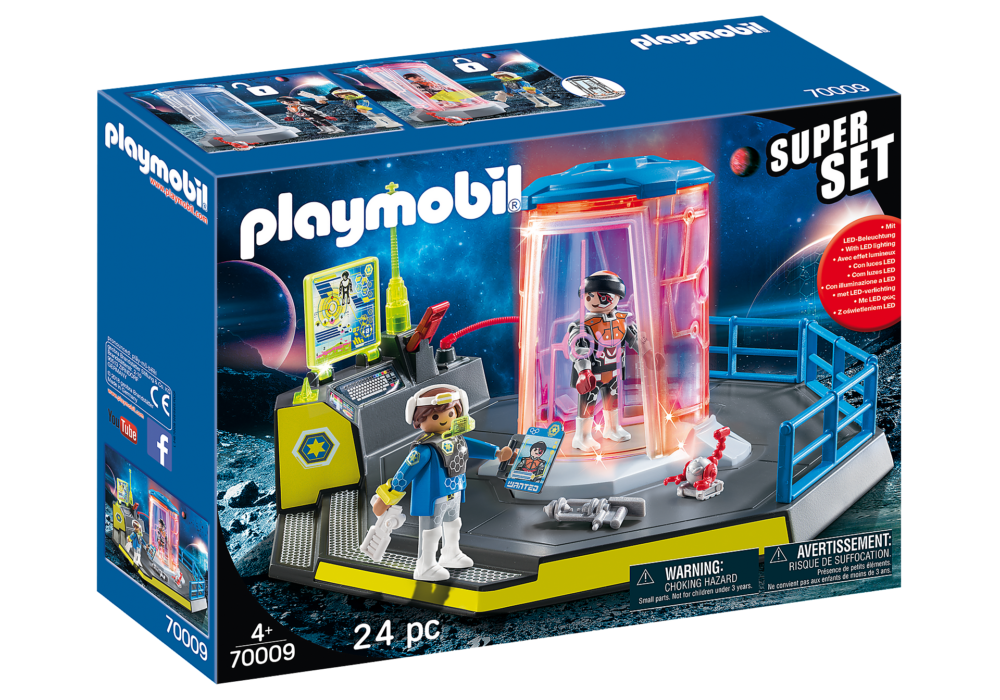 Alternative view of Playmobil 70009 SuperSet Galaxy Police Rangers ซุปเปอร์เซ็ต ตำรวจอวกาศ