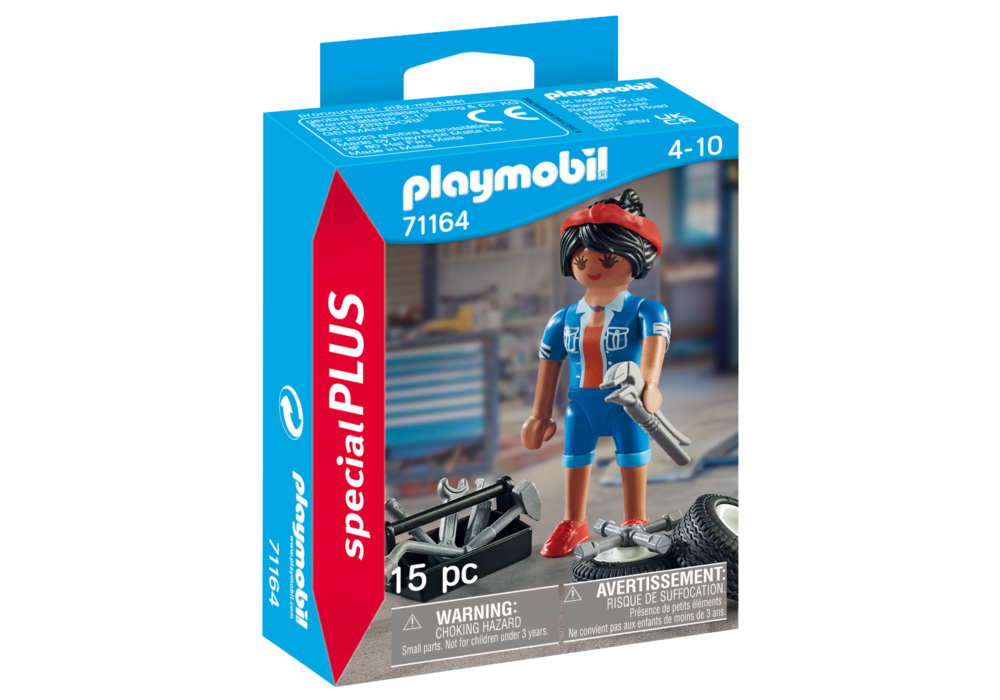 Alternative view of Playmobil 71164 Special plus Mechanic สเปเชียล ช่างเครื่อง