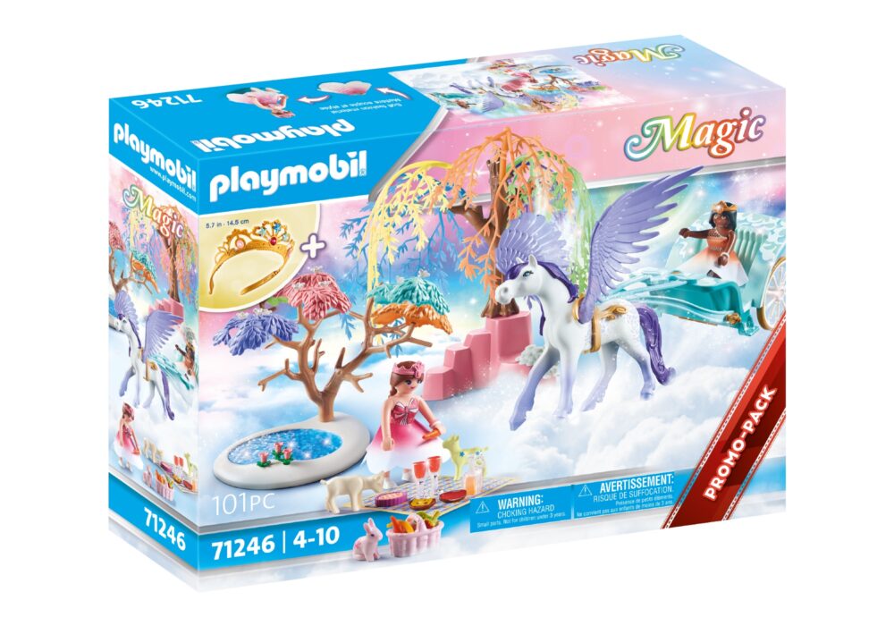Alternative view of Playmobil 71246 Promo Pack Picnic with Pegasus Carriage โปรโมแพ็ค ปิคนิคกับรถม้าเพกาซัส