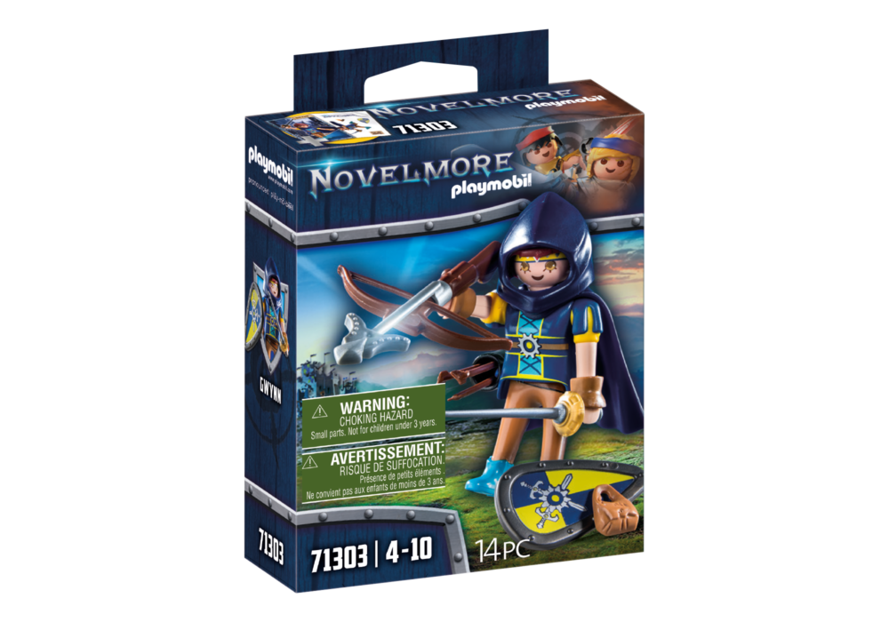 Alternative view of Playmobil 71303 Novelmore - Gwynn with Combat Equipment โนเวลมอร์ กวินน์กับอุปกรณ์ต่อสู้