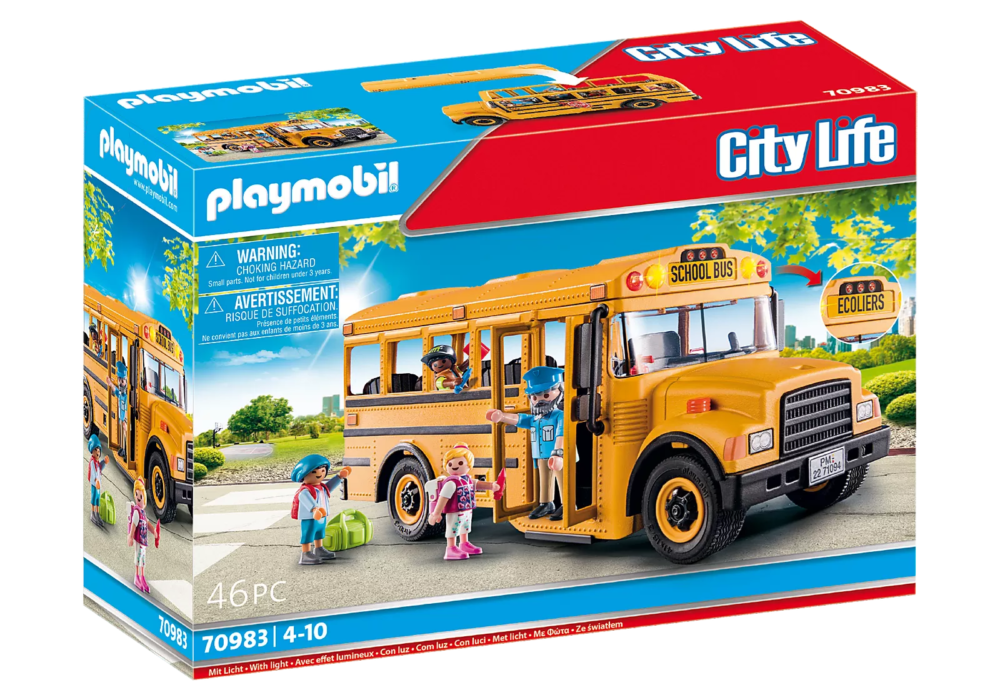 Playmobil 70983 Budget Cars School Bus สเปเชียลคาร์ รถโรงเรียน - Image 2