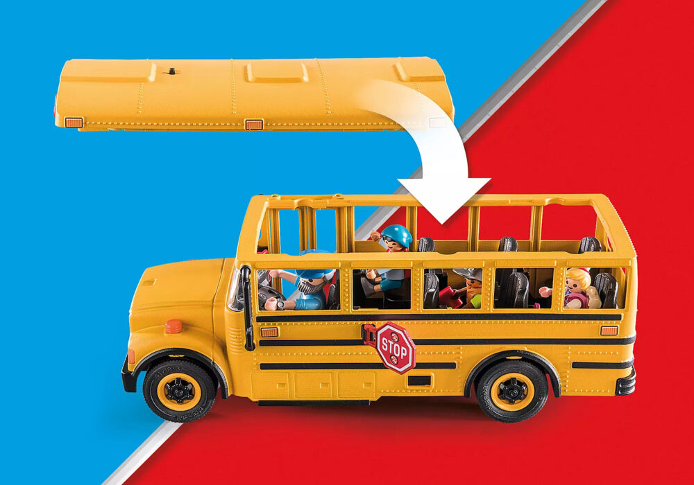 Playmobil 70983 Budget Cars School Bus สเปเชียลคาร์ รถโรงเรียน - Image 4