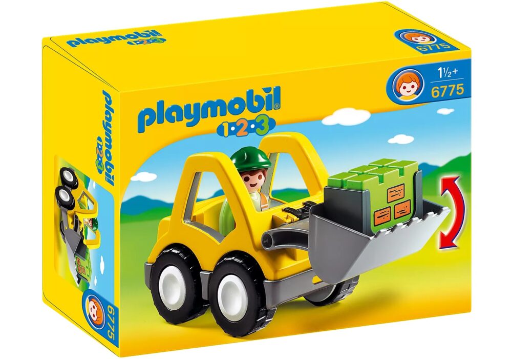 Alternative view of Playmobil 6775 1.2.3 Excavator 123 รถเทรคเตอร์