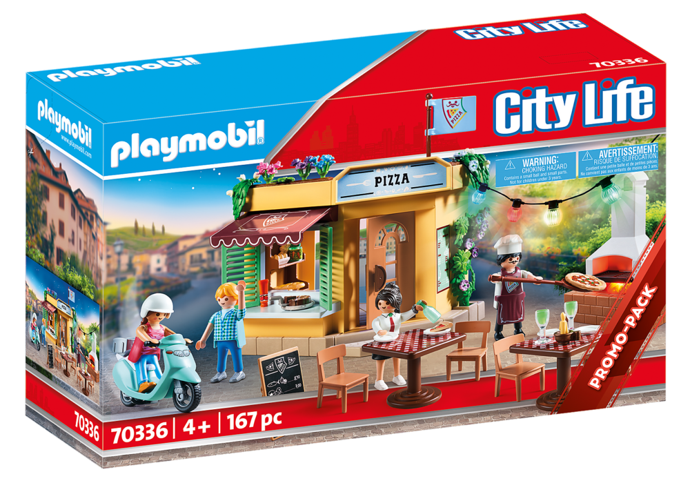 Alternative view of Playmobil 70336 Promo Packs Pizzeria เซ็ตโปรโมชั่น ร้านพิชซ่า