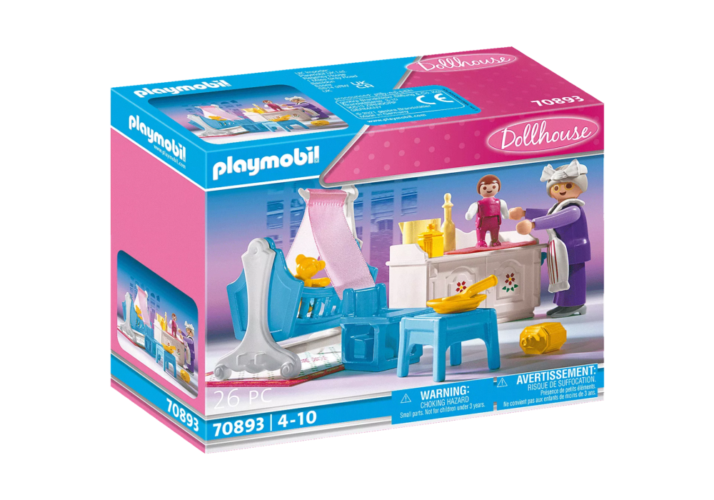 Alternative view of Playmobil 70893 PLAYMOBIL® PLUS Baby's Room ดอลล์เฮ้าส์วิคตอเรียน ห้องเด็กเล็ก