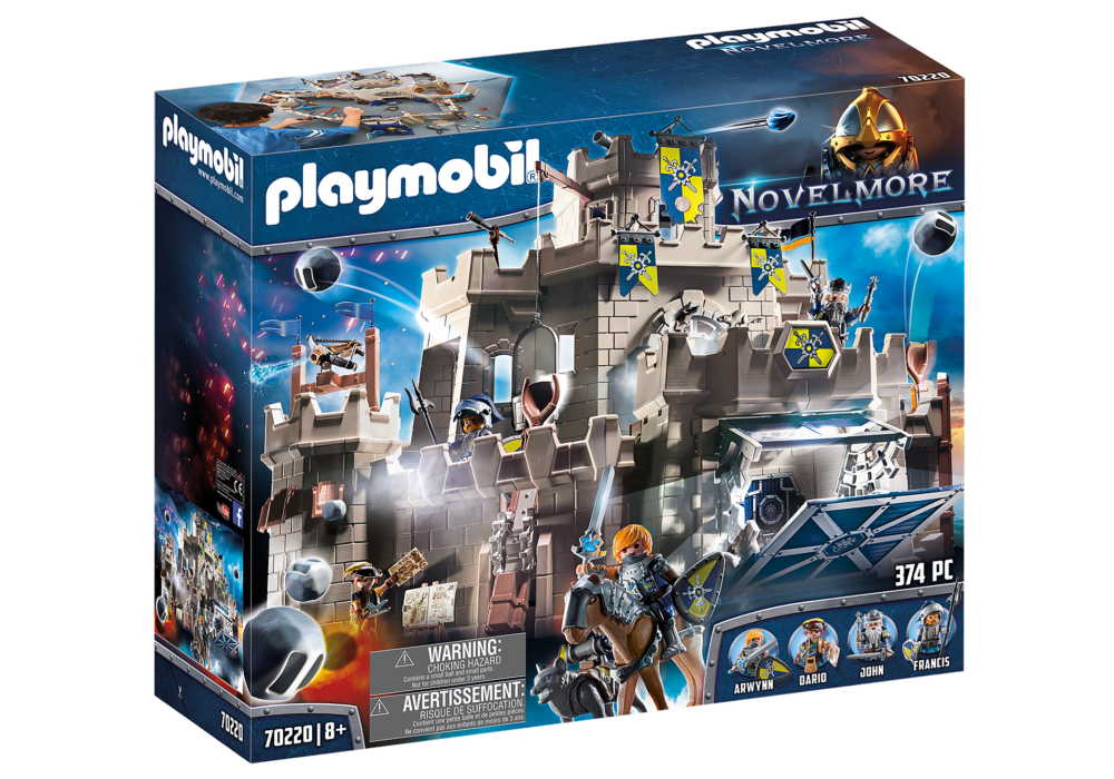 Alternative view of Playmobil 70220 Novelmore Grand Castle of Novelmore โนเวลมอร์ ปราสาทอัศวิน
