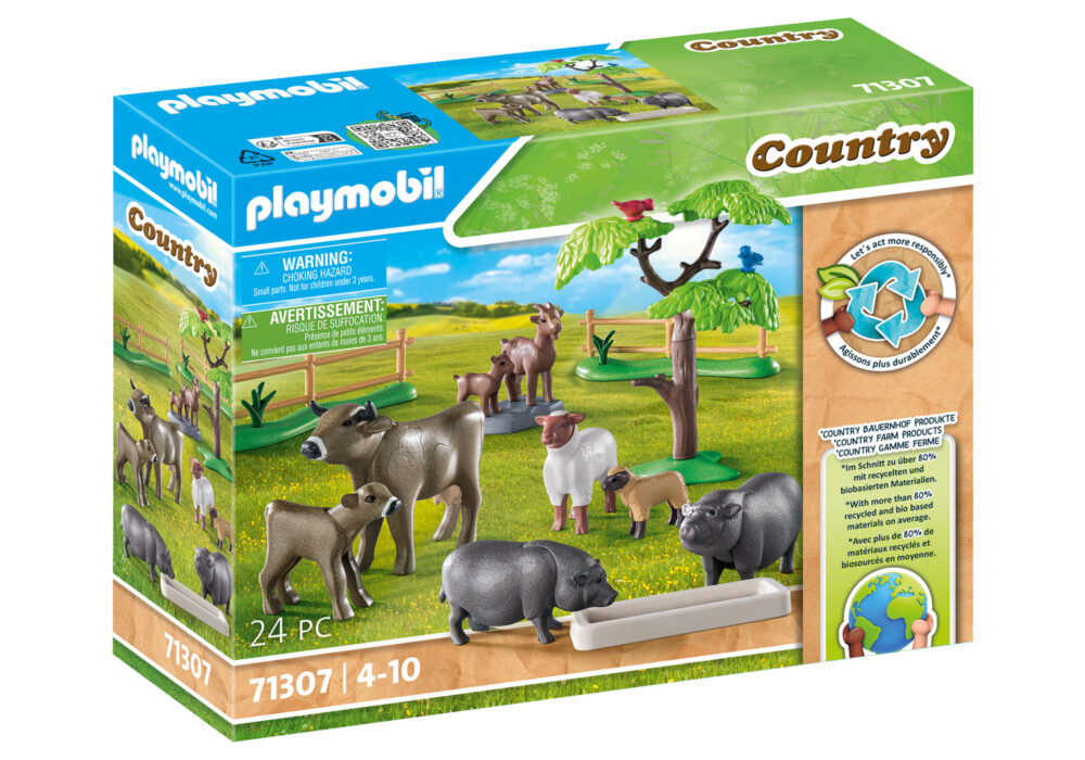 Alternative view of Playmobil 71307 Farm II Animal Enclosure ฟาร์ม2 สัตว์เลี้ยงในฟาร์ม