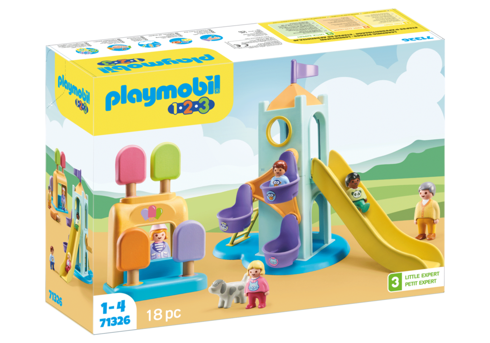 Alternative view of Playmobil 71326 1.2.3: Adventure Tower with Ice Cream Booth 123 หอคอยผจญภัยพร้อมแผงขายไอศกรีม