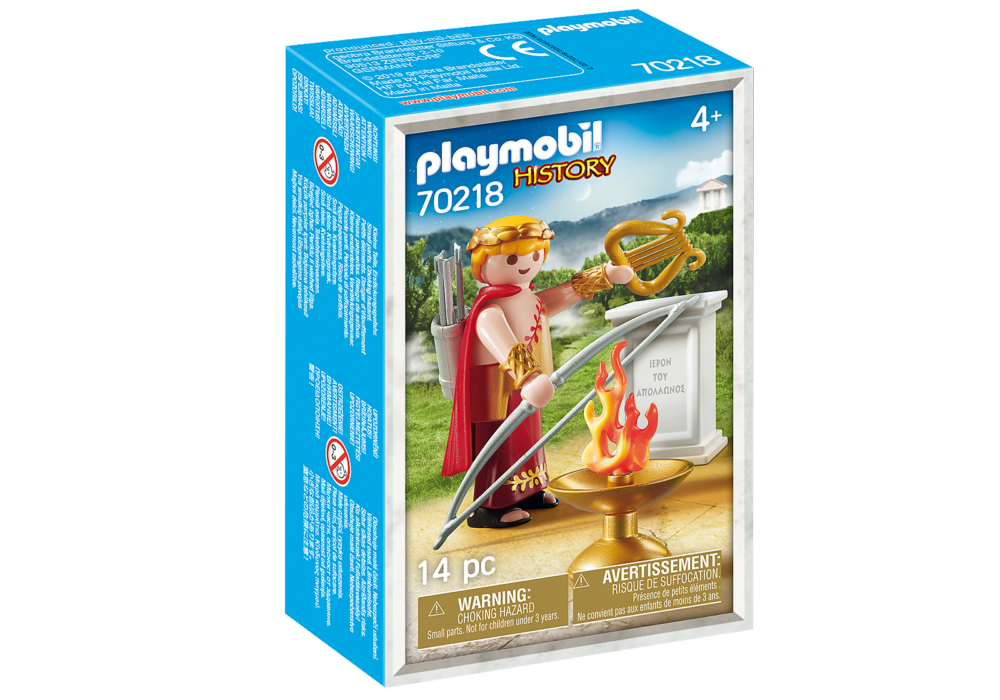 Alternative view of Playmobil 70218 Greek god Apollo เทพกรีก อพอลโล