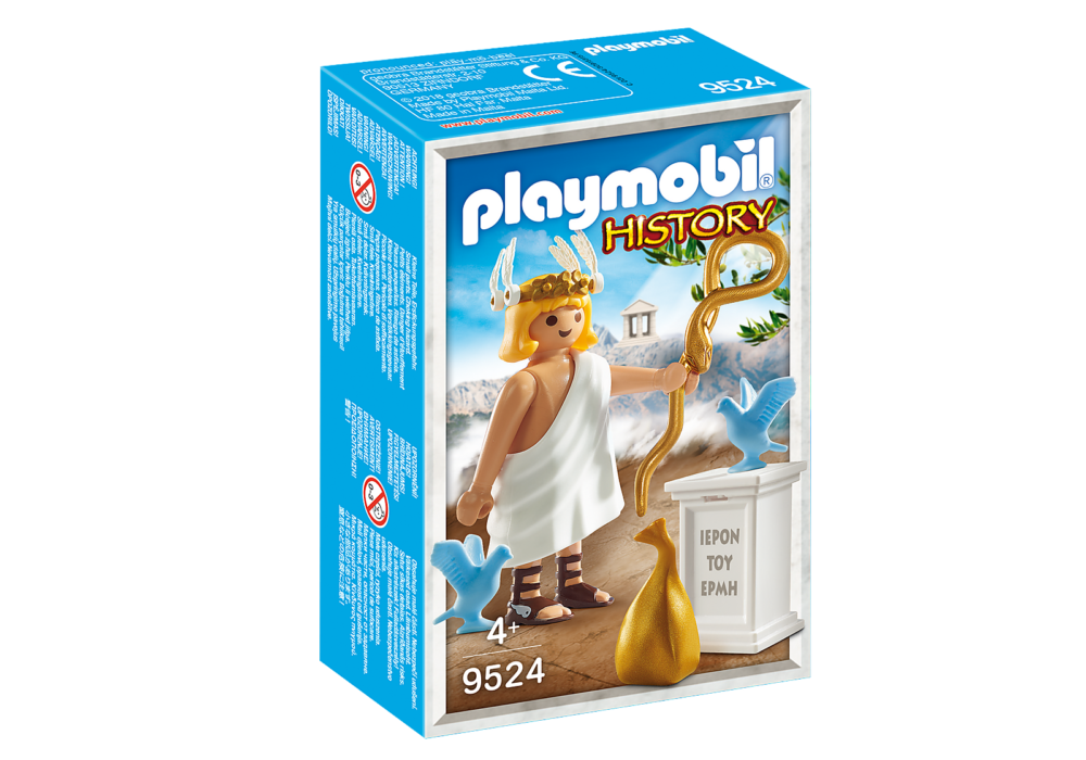 Alternative view of Playmobil 9524 Greek god Hermes เทพกรีก เฮอร์มีส