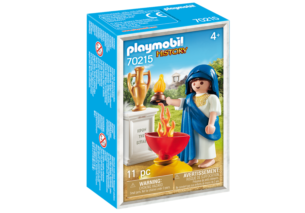 Alternative view of Playmobil 70215 Greek god Hestia เทพกรีก เทพีเฮสเทีย