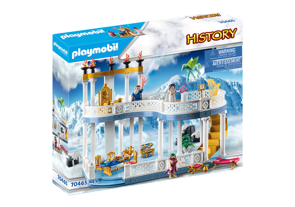 Alternative view of Playmobil 70465 Greek god Palace on Mount Olympus เทพกรีก พระราชวังบนภูเขาโอลิมปัส