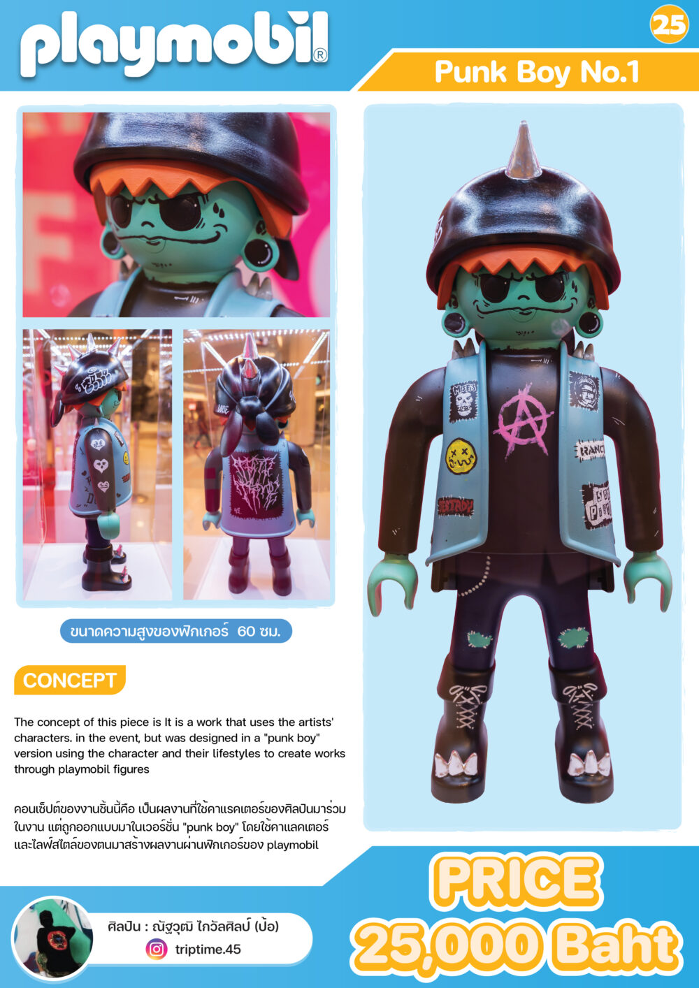 Figure Art 0130 Punk Boy/คุณป๋อ