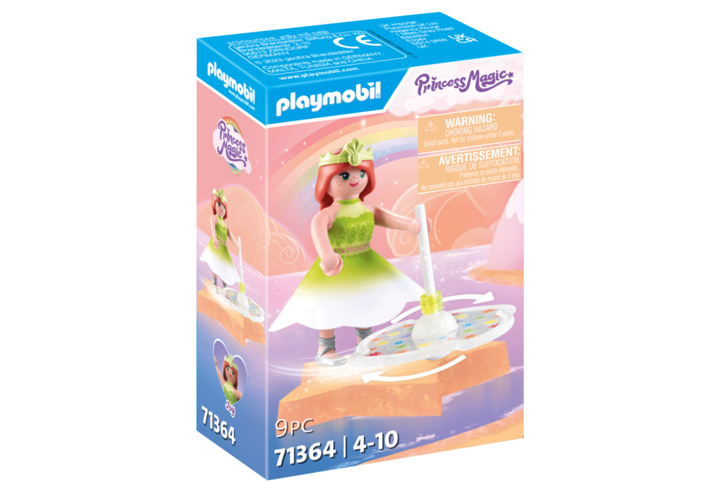 Alternative view of Playmobil 71364 Princess Magic Rainbow Spinning Top with Princess Princess Magic ลูกข่างสายรุ้งกับเจ้าหญิง