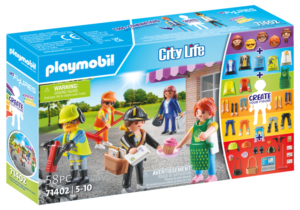 Alternative view of Playmobil 71402 My Figures: Life in the City มายฟิกเกอร์: ชีวิตในเมือง