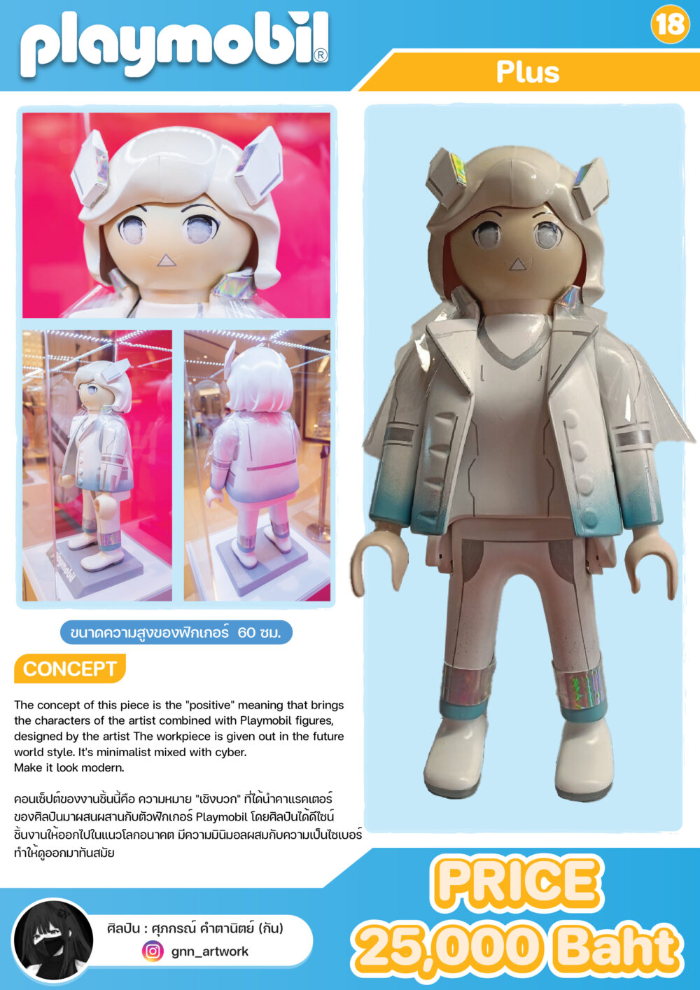 Figure Art 0121 Plus/พลังบวก >>คุณกัน