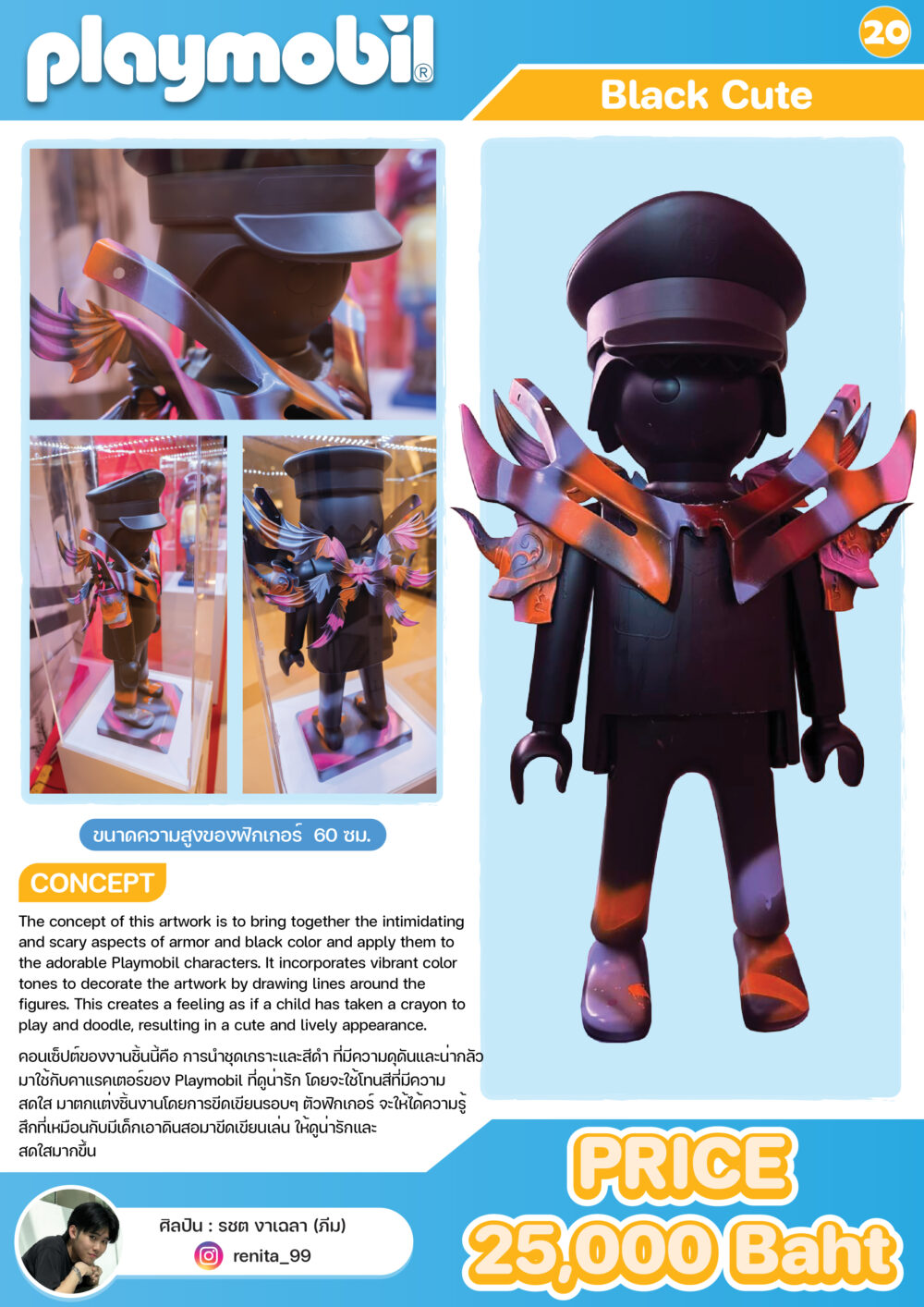 Figure Art 0123 Black Cute/ชุดเกราะและสีดำ >>
