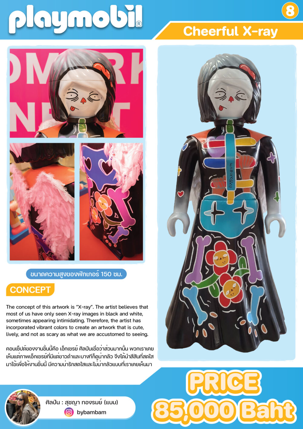 Figure Art 0114 Cheerful X-ray/เอ็กซ์เรย์ร่าเริง >>คุณแบม